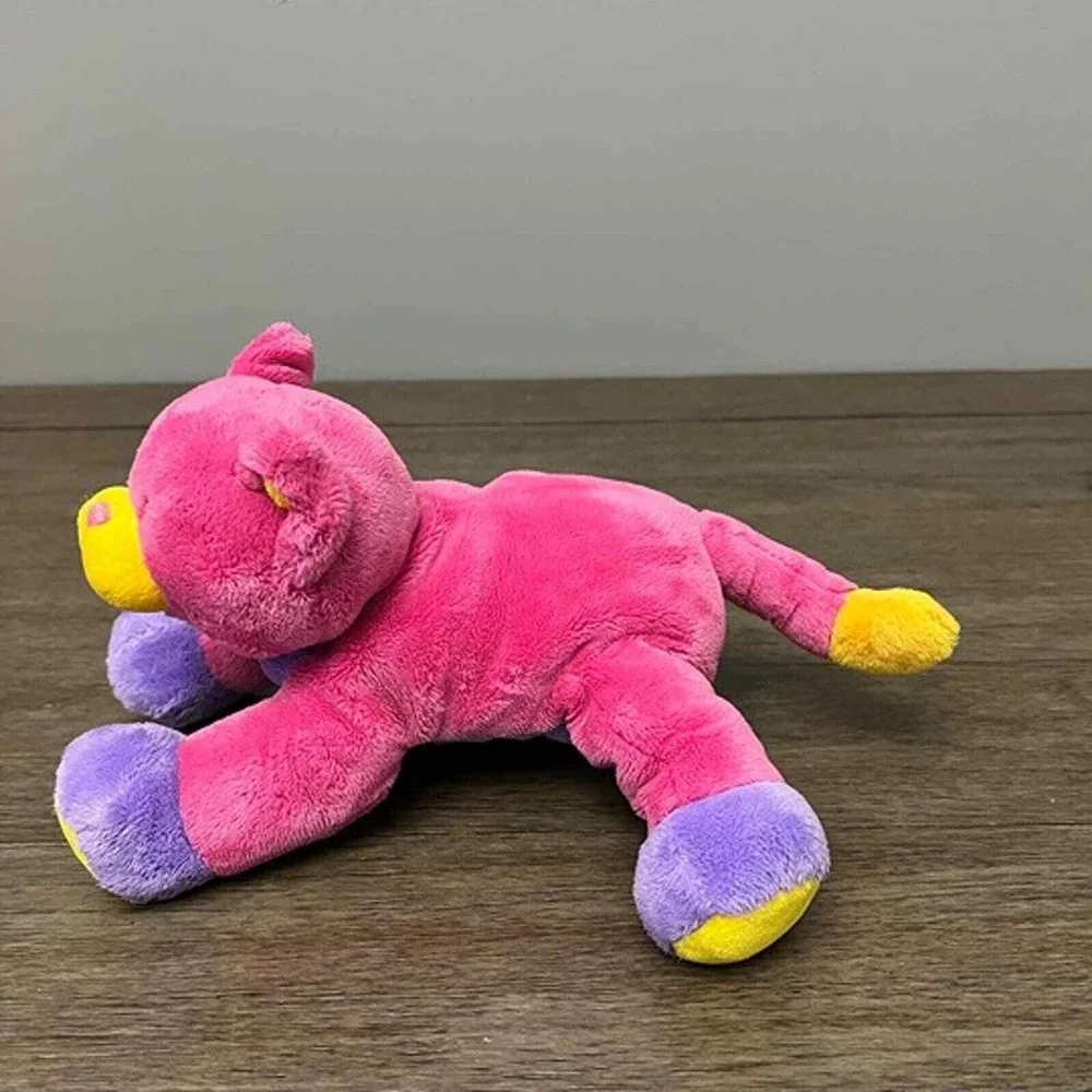Baby Gund Tutti Frutti Pink & Purple Kitty Plush